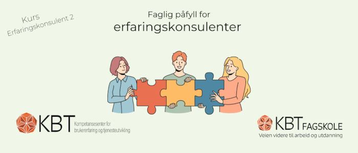 Kurs: Erfaringskonsulent 2