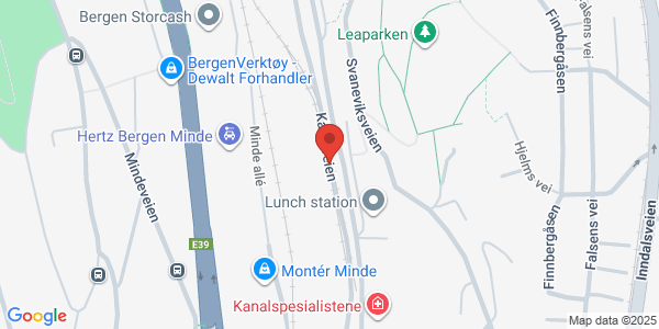 Map displaying event location