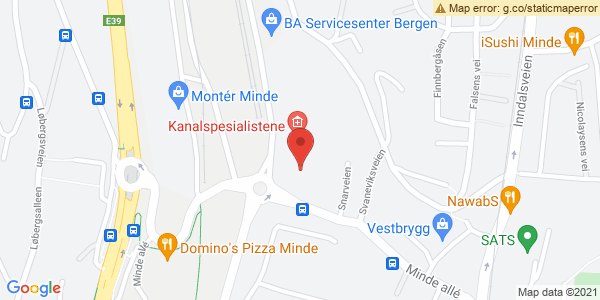 Map displaying event location