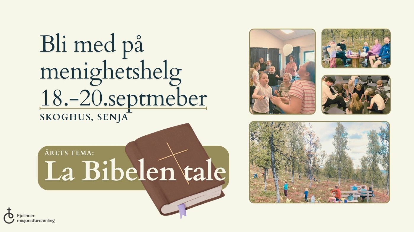 Menighetshelg 18.-20.september