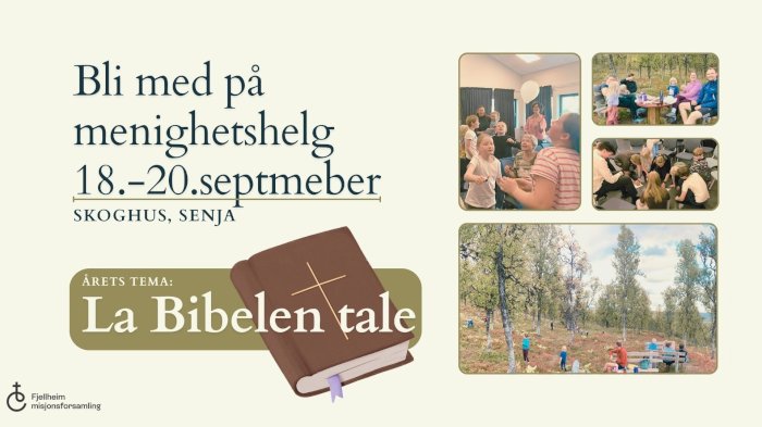 Menighetshelg 18.-20.september