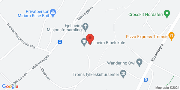 Map displaying event location