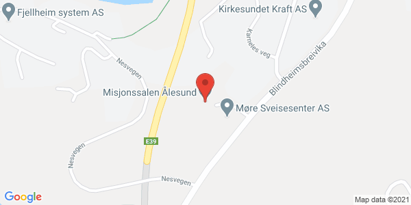Map displaying event location