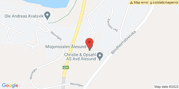 Map displaying event location