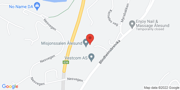 Map displaying event location
