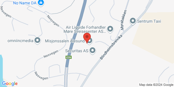 Map displaying event location