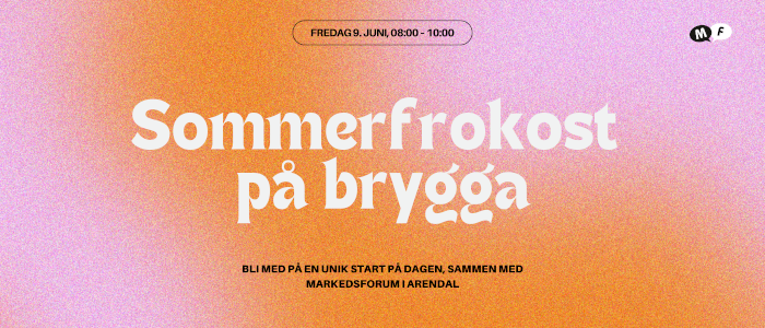 Sommerfrokost på brygga Clarion Hotel Tyholmen