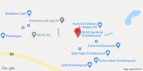 Map displaying event location