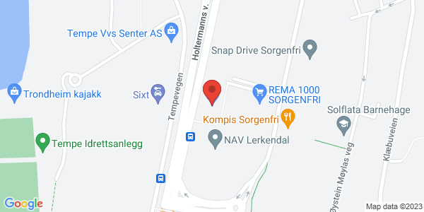 Map displaying event location