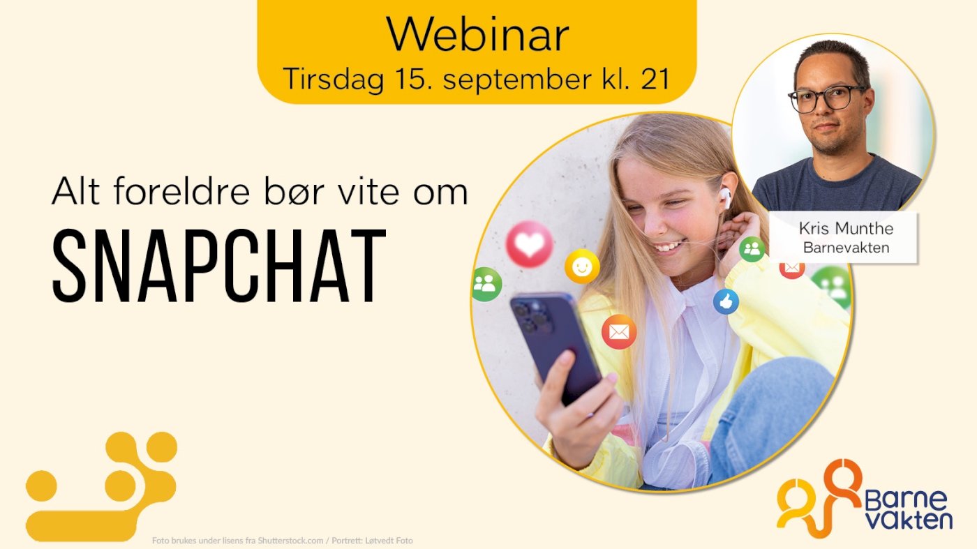 Alt foreldre bør vite om Snapchat