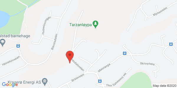 Map displaying event location