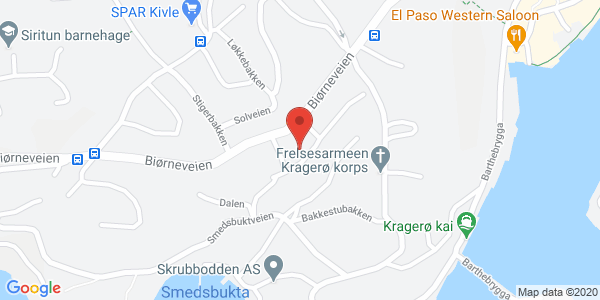 Kart som viser hvor arrangementet foregår