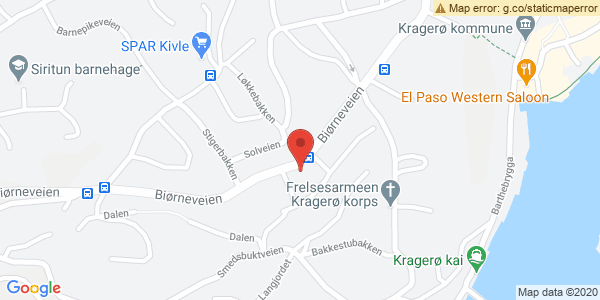 Kart som viser hvor arrangementet foregår