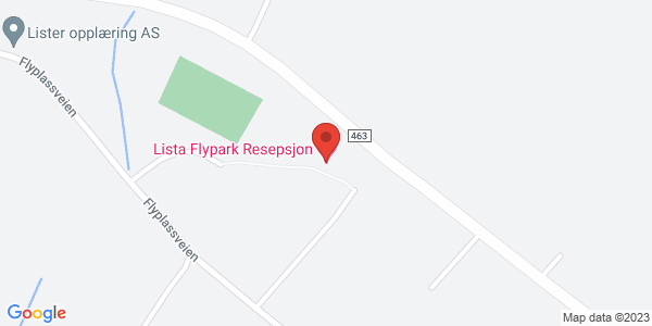 Map displaying event location