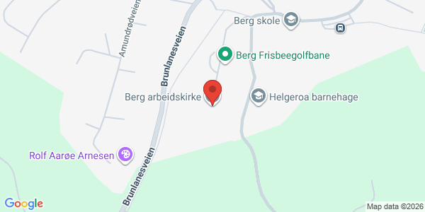 Kart som viser hvor arrangementet foregår