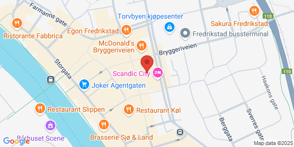 Map displaying event location