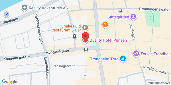 Map displaying event location