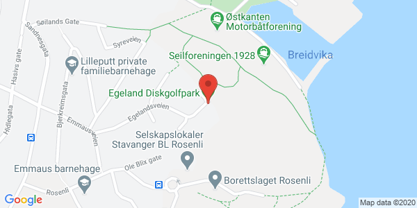 Map displaying event location
