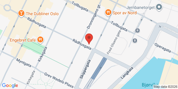 Map displaying event location