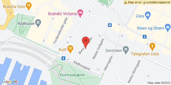 Map displaying event location