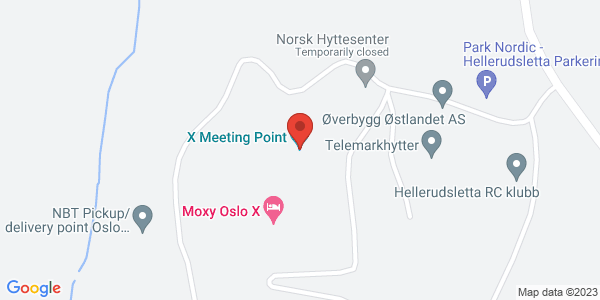 Map displaying event location