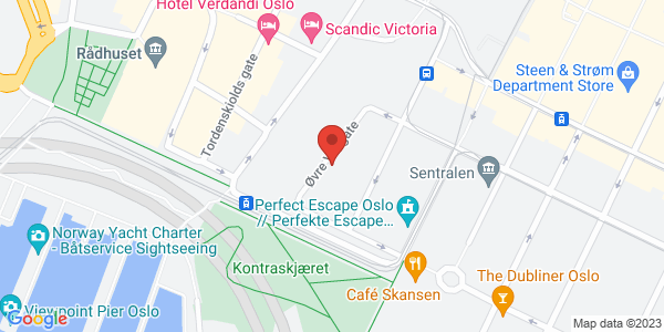 Map displaying event location