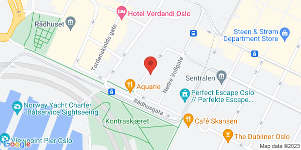 Map displaying event location