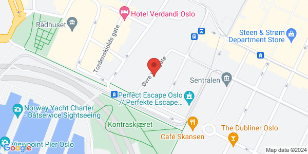 Map displaying event location