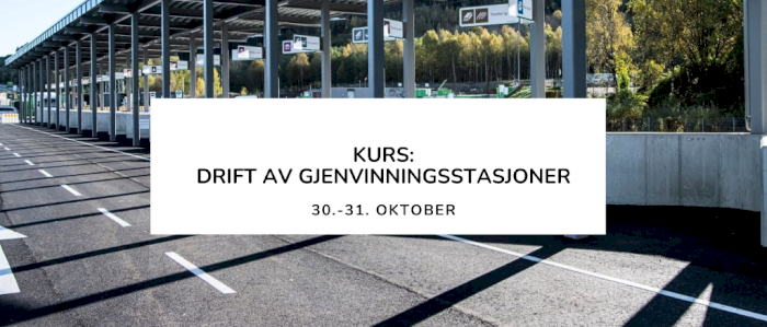 Drift av gjenvinningsstasjoner