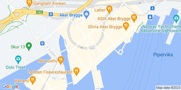 Map displaying event location