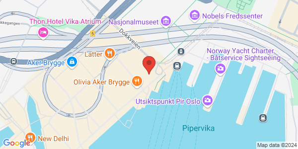 Map displaying event location