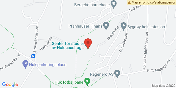 Kart som viser hvor arrangementet foregår