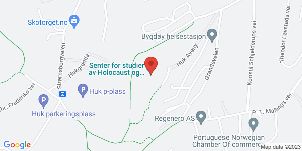 Kart som viser hvor arrangementet foregår
