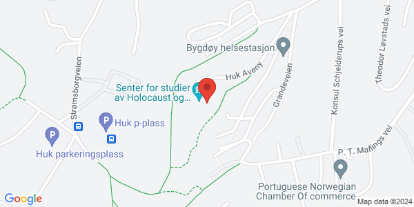 Kart som viser hvor arrangementet foregår