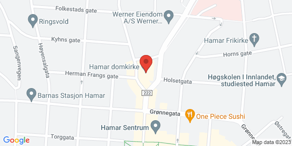 Map displaying event location