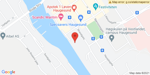 Map displaying event location