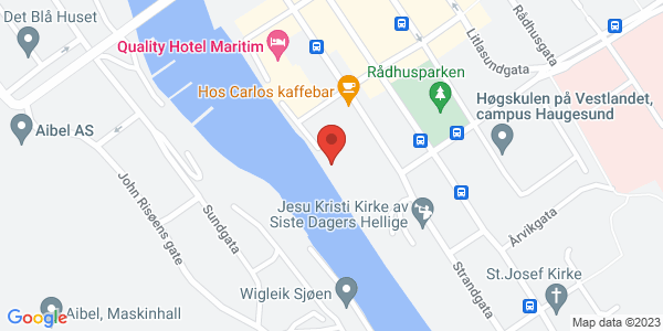Map displaying event location