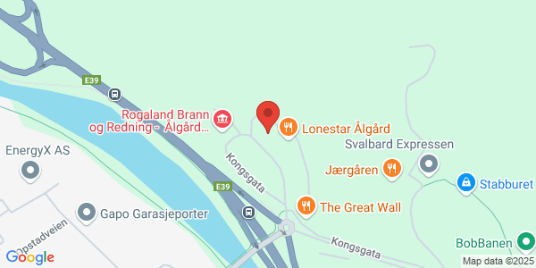 Map displaying event location
