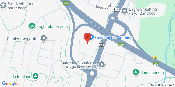 Map displaying event location