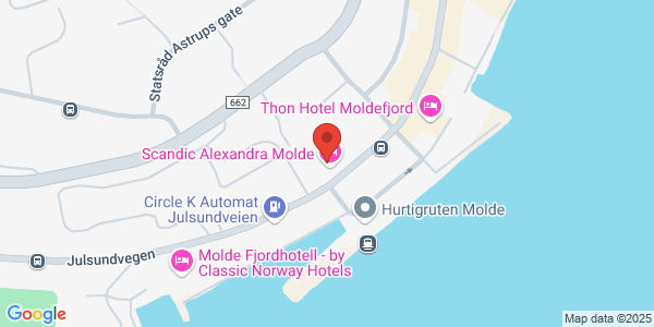 Map displaying event location