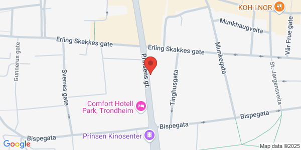 Map displaying event location