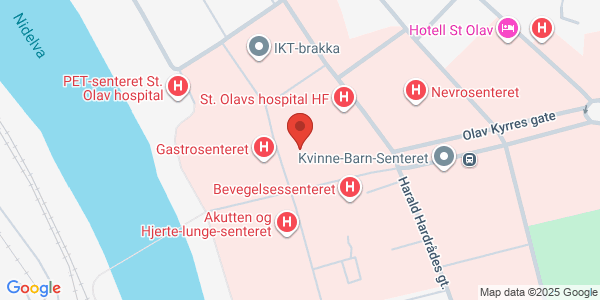 Map displaying event location