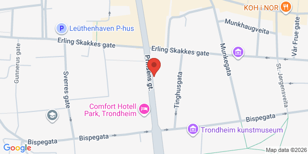 Map displaying event location