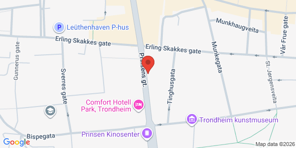 Map displaying event location