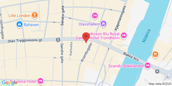 Map displaying event location