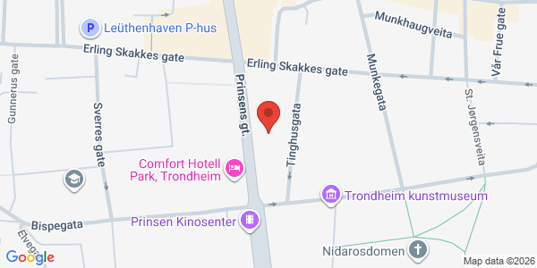 Map displaying event location