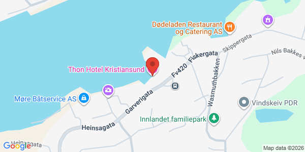 Map displaying event location