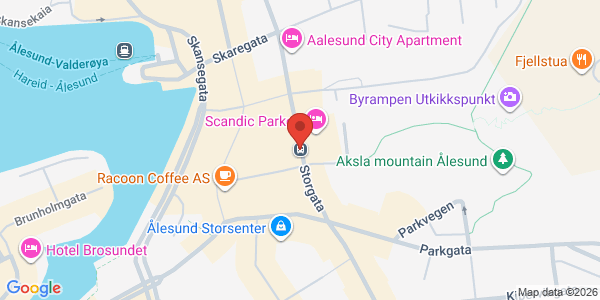 Map displaying event location