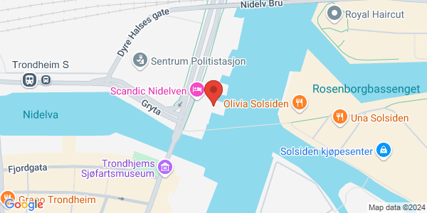 Map displaying event location