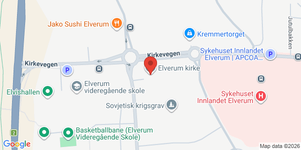 Map displaying event location